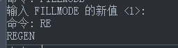 CAD中pl多段線修改線寬卻變成空心的怎么辦？
