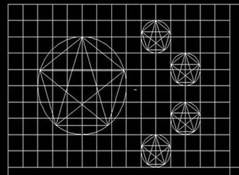 五星紅旗用CAD怎么畫？